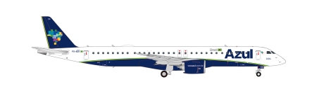Herpa 574068 - 1:200 - Azul Embraer E195-E2 A de Azul, B de Brasil - PS-AEK